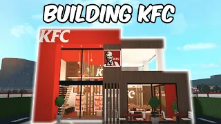 BUILDING KFC IN BLOXBURG