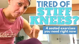 Exercises to QUICKLY relieve stiff knees | Osteoarthritis | Dr Alyssa Kuhn PT