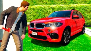 РЕАЛЬНАЯ ЖИЗНЬ В GTA 5 - УГНАЛ BMW X5M У БОГАТОГО ДЯДИ! 🌊ВОТЕР