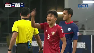 Indonesia vs Singapura leg 2 babak 2 AFF cup 2020