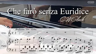 Che farò senza Euridice, Karaoke, Accompaniment, C.W.Gluck, Orfeo ed Euridice