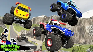 Monster Truck Mud Battle #3 | BeamNG Drive | Mace Mace Tv