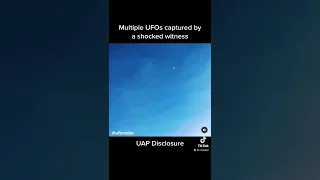 Multiple UFOs Captured BY A Shocked Witness - Stay Curious And Do Look Up !