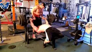 Matt Disbrow - 455x5 bench press