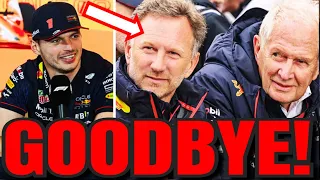 Max Verstappen BETRAYING Christian Horner to GO OUT of RED BULL AMAZING STRATEGY! | F1 News