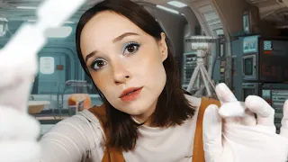 ASMR Space Colony Doctor Wound Care | Burns & Lacerations After an Accident