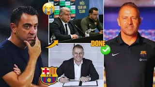 OFFICIAL✅ HANSI FLICK TO BARCELONA🔥 XAVI OUT😰 MADNESS IN DRESSING ROOM! BARCELONA NEWS TODAY!