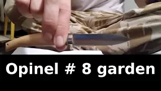 Opinel No 8 garden pocket EDC knife