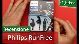 Recensioni: Cuffie auricolari wireless sportivi Philips ActionFit RunFree SHQ6500