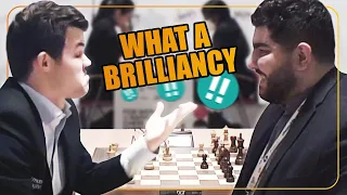 Magnus Carlsen's Stunning Brilliancies vs. French Defense