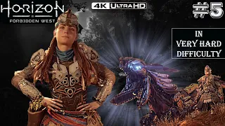 HORIZON FORBIDDEN WEST Very Hard Part 5 PS5 Walkthrough Gameplay (Full Game) Lets Play