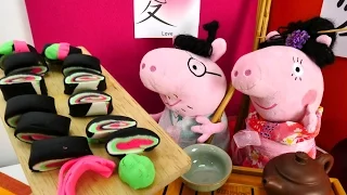 Пеппа и плюшевые игрушки - Свинки летят в Японию