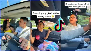 Dropping My Girlfriend Off At The Wrong House To Get Her Reaction | Tiktok Compilation 2021