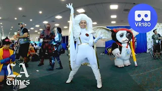 Cosplayers of San Diego Comic-Con 2019 in VR180