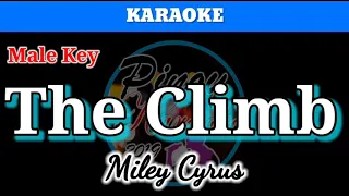 The Climb by Miley Cyrus (Karaoke : Male Key)