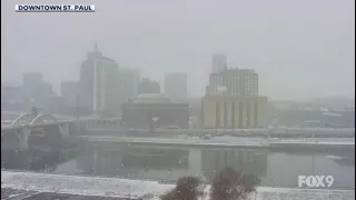 Minnesota snow storm livestream - Dec. 10