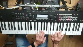 Keyboard over Another Brick in the Wall Pt2 (by Pink Floyd) - Korg Kross Demo