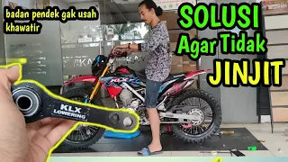 🔴 KLX JADI PENDEK || pasang lowering Aftermarket