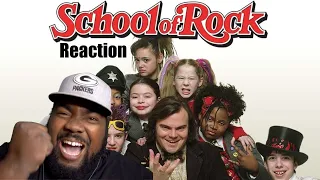 School of Rock Reaction *First Time Watching* Jack Black Rocks!!