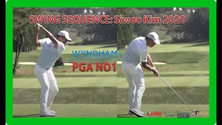 PGA 윈덤챔피언십 사나이 "김시우" 파워풀  드라비버샷 Old & New 슬로모션,  Siwoo Kim Powerful Driver Swing Sequence 2020