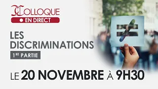 Les discriminations (1re partie)