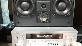 Часть 3 Проигрывание музыкальных композиций Комплект 5.2 Technics THX и ресивер Pioneer VSX-1015