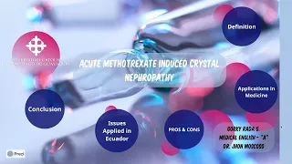Acute Methotrexate Induced Crystal Nephropathy