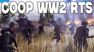 NEW PROGRESSIVE MODE for this WW2 RTS is AMAZING | Co-Op Campaign | Men of War 2