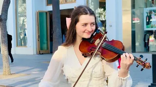 16 years old Avelina Kushnir -Tercer Cielo - No Crezcas Mas(violin cover)