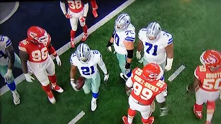 EZEKIEL ELLIOT TD RUN VS CHIEFS