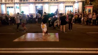 Street dance. Kiev. Танцы на Крещатике. Киев