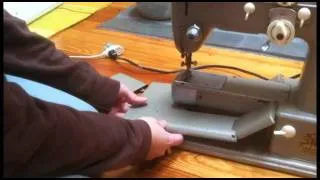 Vintage PFAFF 332-260 Industrial Embroidery Sewing Machine w/ Case