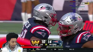 FlightReacts Washington Commanders vs. New England Patriots | 2023 Week 9 Game Highlights!