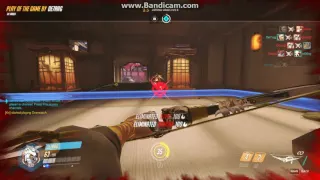 Hanzo play of the game on Hanamura