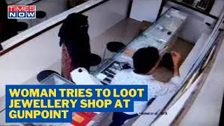 Hijab Clad Woman Tried To Loot Shop With Fake Gun