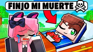 Fingí MI MUERTE en MINECRAFT! 😂💀Sparta356