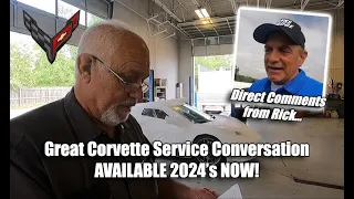 CORVETTE TECH TUESDAY Q&A ~ C8 DCT TALK & 2024 INVENTORY WALK