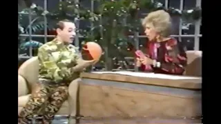 Pee-wee Herman (Paul Reubens) on The Joan Rivers Show 1986