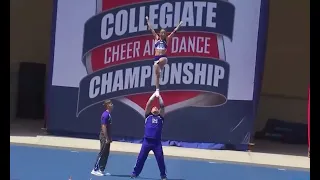 Elsa and Matt NCA Partner Stunt champions 2022