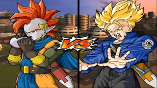 DBZ Budokai Tenkaichi 3 - Single Battle | Tapion vs Trunks SSJ (Sword)