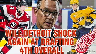 WILL DETROIT REDWINGS SHOCK FANS WITH THEIR 4TH OVERALL DRAFT PICK?