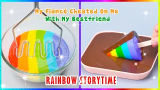 My Fiancé Cheated On Me With My Bestfriend 🐷 RAINBOW CAKE STORYTIME 🌈