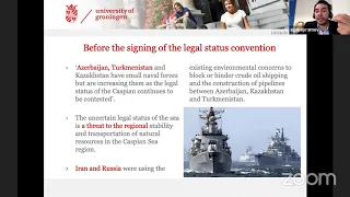 Legal Status of the Caspian and Environmental Cooperation