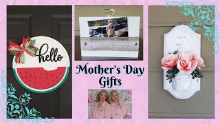 THREE EASY & BUDGET FRIENDLY SUMMER DIY'S that make Perfect Mother's Day Gifts |  Beginner tutorials