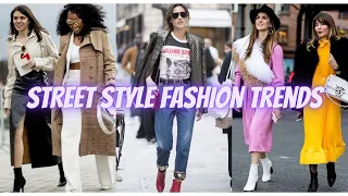 Street Style Fashion Trends | Winter Fashion 2024 Women's | Street Style