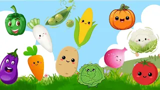 Let's Learn the Vegetable | Pre School Learning | #learnvegetables  #learnvegetablesname