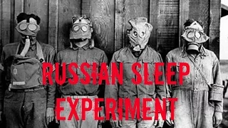 Russian Sleep Experiment, A Creepypasta