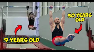 Attempting my 9 year old Gymnastics Routines!! - (21 years later)
