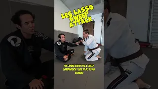 Leg Lasso attack and sweeps!  Brazilian Jiu Jitsu with the GI!