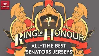 RING OF HONOUR DRAFT: All-Time Best Ottawa Senators Jerseys